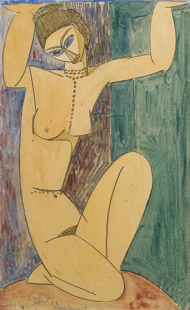 Amedeo Modigliani - Cariatide